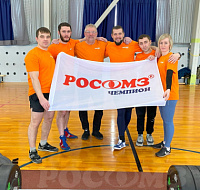 Чемпионы РОСОМЗ на соревнованиях по становой тяге